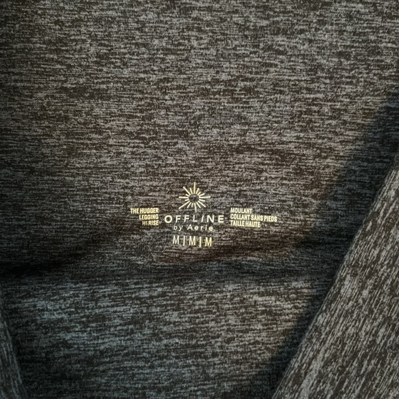 Offline by aerie navy Heather leggings with pockets - Picture 3 of 4